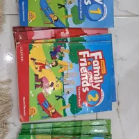 کتاب family and friends 1 2 3در حد نو همراه با CD