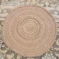 فرشینه و کیف و رومیزی قلاب بافی