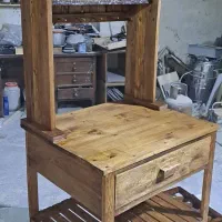 کافی بار تمام چوب