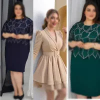 لباس مجلسی سایز بزرگ سوسن کد تخفیف 6060