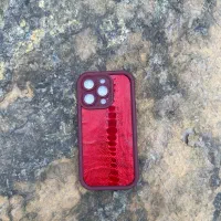 قاب آیفون ۱۴/۱۵ پرو چرم شترمرغ