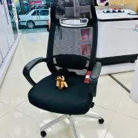 صندلی گردان پارچه تنفسی