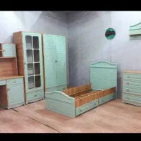 سرویس خواب نوجوان/تشک/رنگ دلخواه