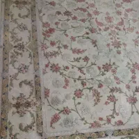 فرش طرح ابریشم چهارمتری ۱۲۰۰ شانه ۳۶۰۰ تراکم