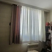 ۳ عدد پرده کاملا نو مناسب پنجره ۲ متر