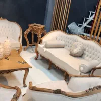 مبل زمرد سوپر گردو