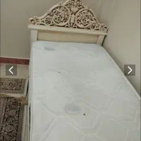 تخت خواب یکنفره چوب راش