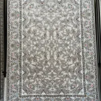 فرش 700 شانه آکرلیک  افرا نقره ایی راحیل کاشان