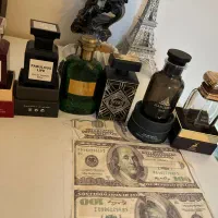 شیشه ادکلن اورجینال و مستر / ۶ تا با هم