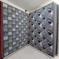 گلیم ۶ متری طوسی  قرمز  بادامی ( سادات )