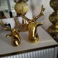 گوزن دکوری طلایی