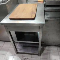میز کار تمام استیل