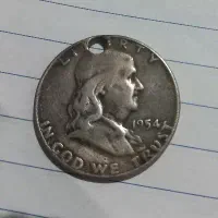 سکه ی قدیمی نقره