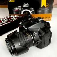 دوربین نیکون 5300 d با لنز ۱۸.۵۵ درحد نو