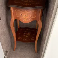 میز عسلی کشودار چوبی