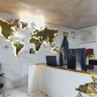 نقشه جهان پشت نوردار