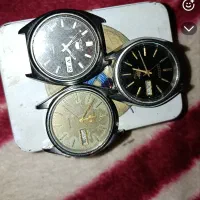 ۳ عدد ساعت قدیمی نبضی. ۲ تاش سیکو۵ و یکیش سیتیزن
