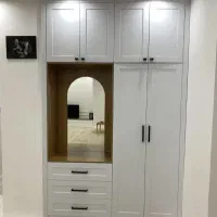 کمددیواری میز آرایش نئوکلاسیک پلی ارتان اقساط