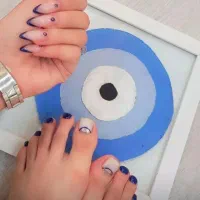 کاشت ناخن ۳۵۰ترمیم۲۵۰پدیکوروکف سابی پا۳۰۰