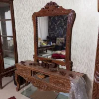 چند مدل آینه کنسول آنتیک قدیمی میز آرایش