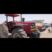 شخم زدن زمین کشاورزی با تراکتور 399