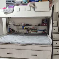 تخت دو طبقه تمام ام دی اف
