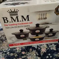 قابلمه کف چدنی برند BMM