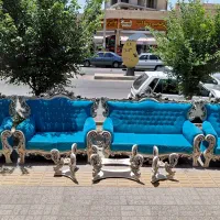 مبل کلاسیک ۷نفره با میز درحدنو