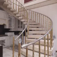 نرده گرد استیل