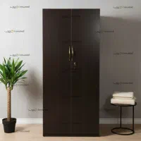 کتابخانه کمد چوبی مدل L80.B قفلدار