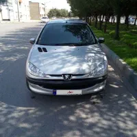 ۲۰۶نقره ای چند لکه دور رنگ فنی ب شرط بسیار تمیز