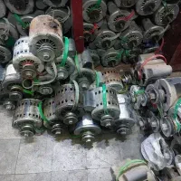 سیم پیچی آماده در لحظه تعمیر موتوردینام کولرآبی
