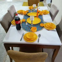 میز ناهارخوری ۶ نفره ، تمام چوب