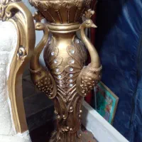 ساعت ایستاده طلایی