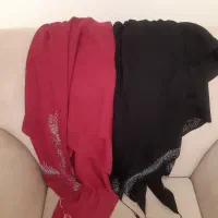 دوعدد روسری نگین دار
