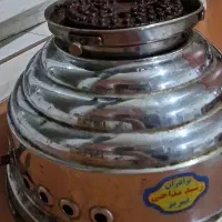 پایه‌ سماورگازی باشعله سایز بزرگ۴۳در۲۲بدنه استیل