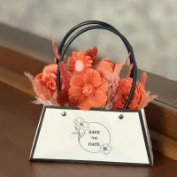 باکس شمع گل هدیه دخترانه