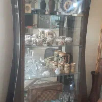 یک عدد بوفه چوب راش بسیار تمیز بدون خط وخش