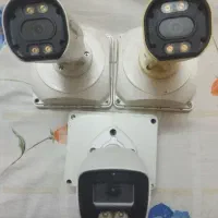 ۳ عدد لنز دوربین مدار بسته و دستگاه گیرنده