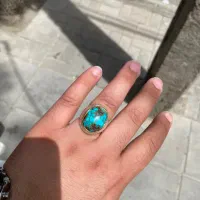 انگشتر نقره فیروزه