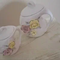 پاسماوری گل برجسته ۱۲ پارچه