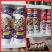 کیسه فریزر رولی و پاکتی و چسبی