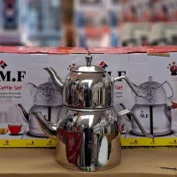 کتری قوری تمام استیل ضد زنگ آهنربا نگیر روزگاری
