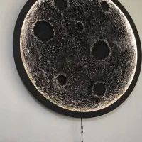 تابلو ماه سه بعدی