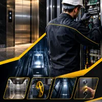 سرویس و نگهداری آسانسور ساختمان‌ها پاسخگویی سریع