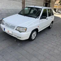 پراید 111 بدون رنگ کم کار در حد نو