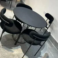 میزوصندلی ناهارخوری شاسی فلز4170Anika