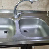 سینک البرز دوقلو کاملا سالم