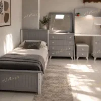 تخت خواب نوجوان و دونفره میزتحریر و کمد/سایزبندی