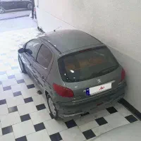 پژو 206 تیپ 3 مدل 86 استثنایی